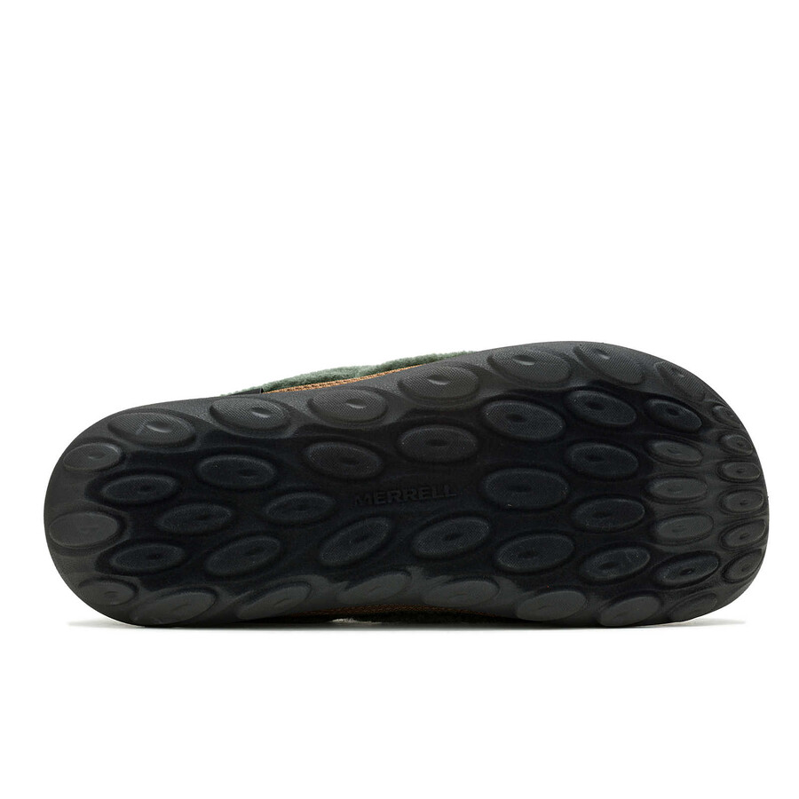 moški natikači hut moc 2 slide cozy casual slip-on viridian
