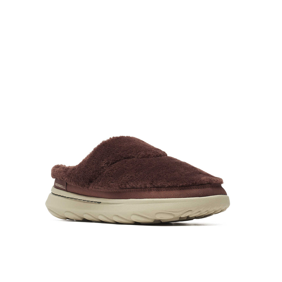 moški natikači hut moc 2 slide cozy casual slip-on sequoia