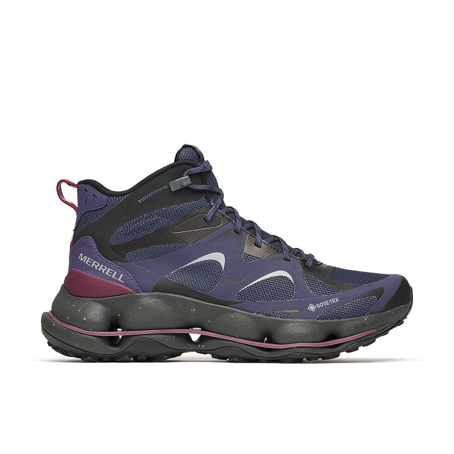 moški - speedarc matis mid gore-tex - Škornji mornarsko modri