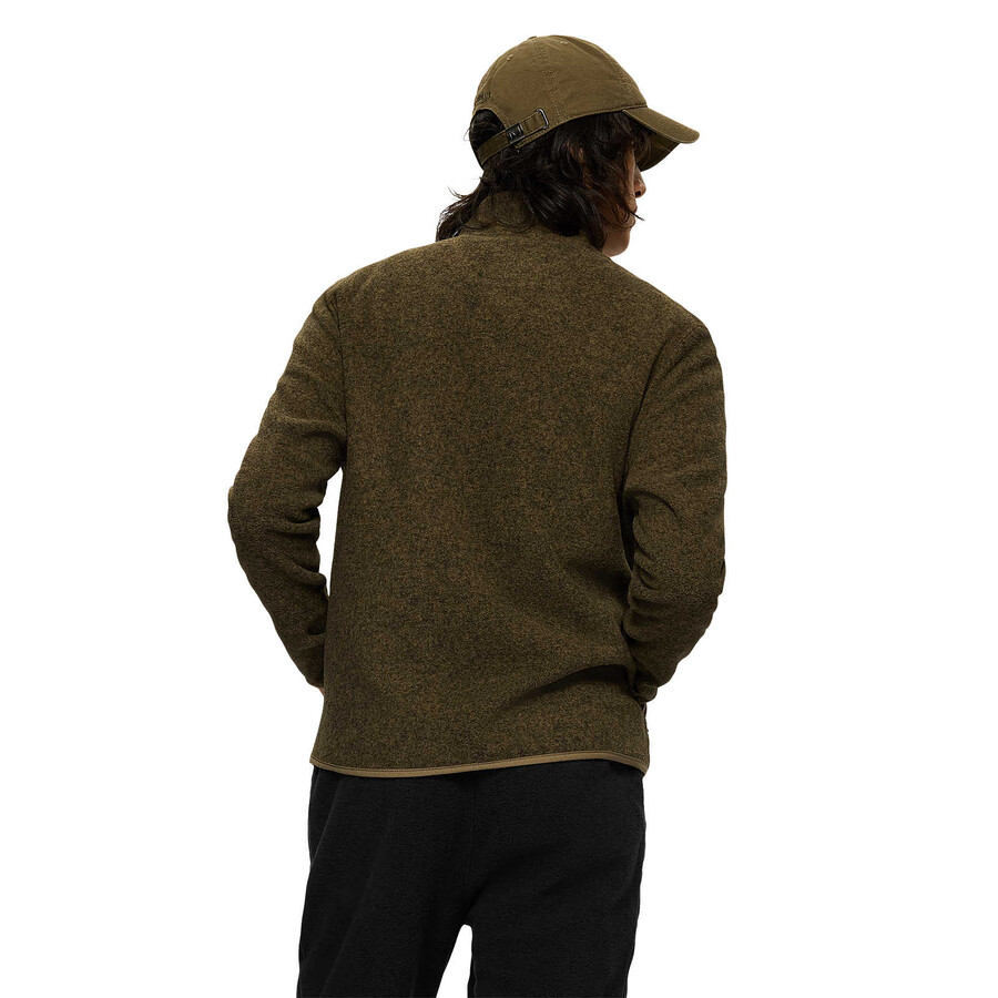 moški - jungle fleece full zip - full zip temno peščeno