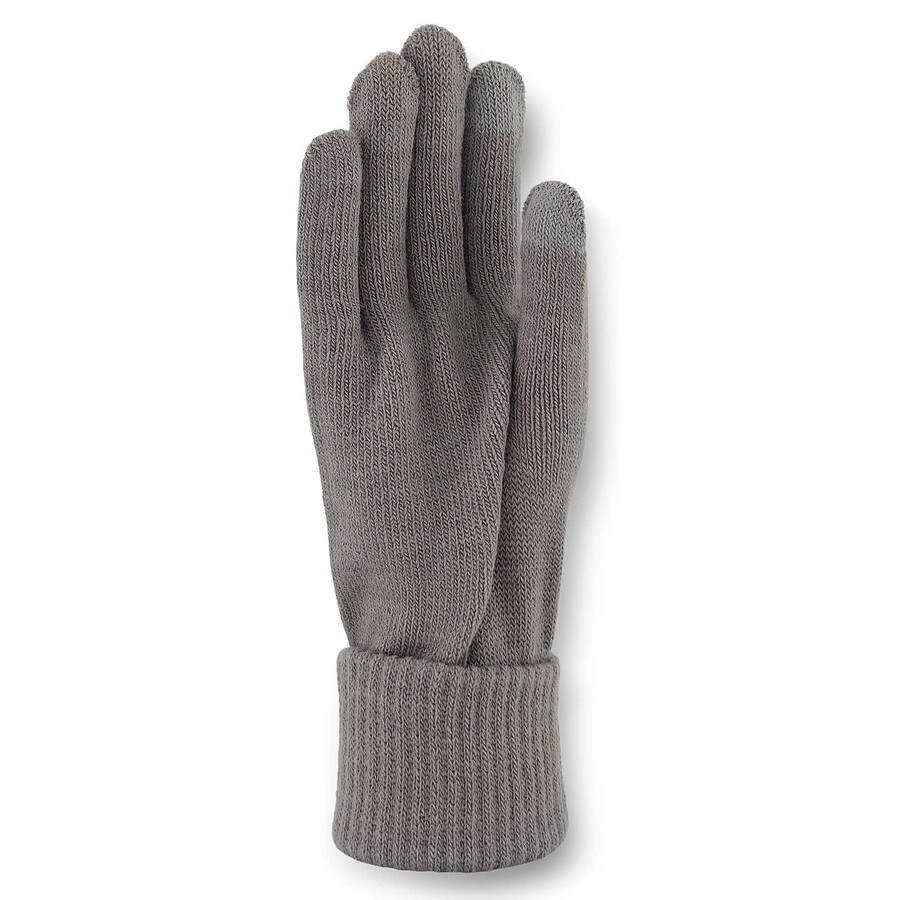 powell magic glove - rokavice svetlo sive barve heather