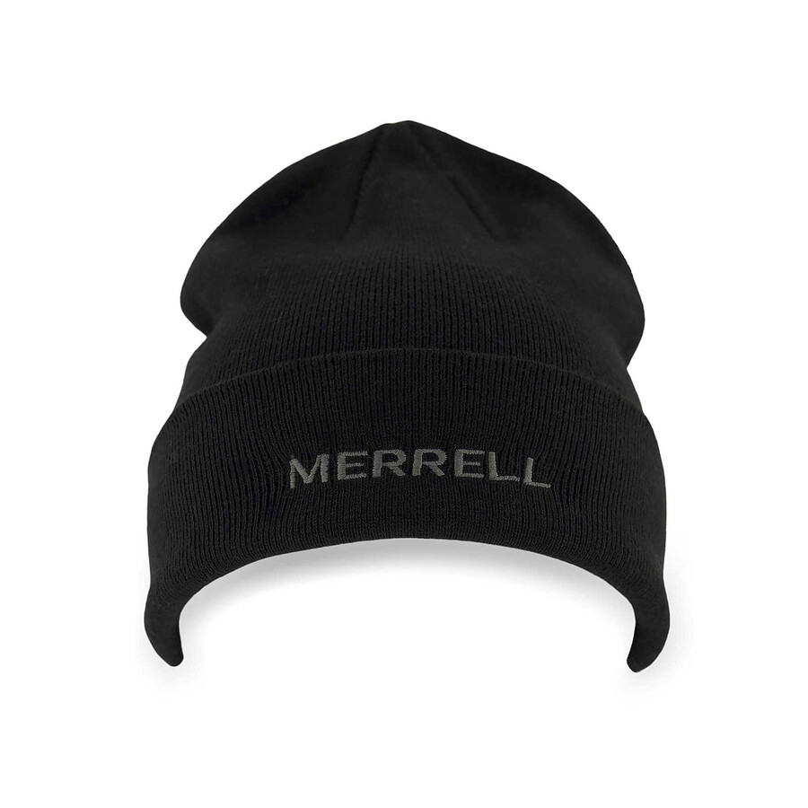 powell core logo beanie - klobuki črne barve