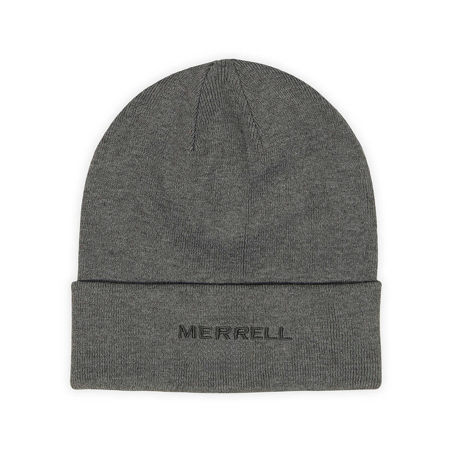 powell core logo beanie - klobuki svetlo siva vres