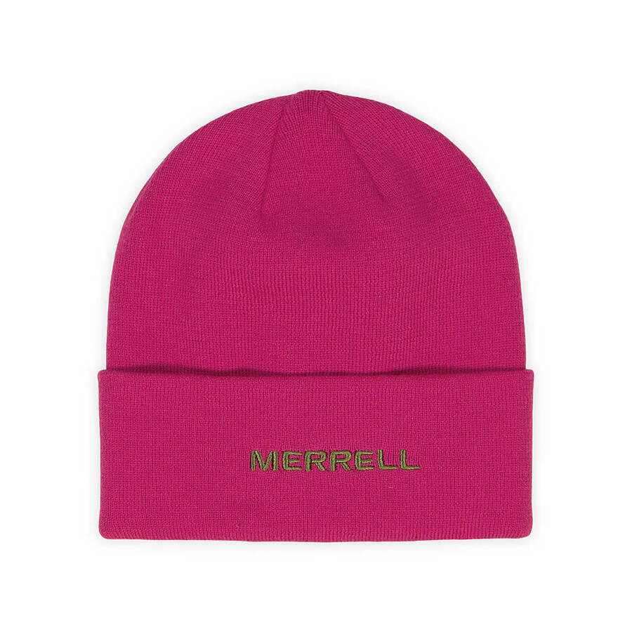 powell core logo beanie - klobuki vroče roza