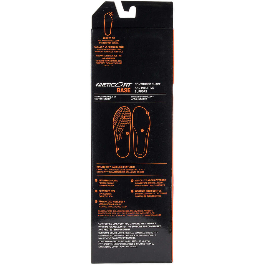 moški - kinetic fit base footbed - mrežasti vložki