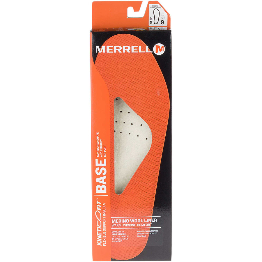moški - kinetic fit base wide width - vložki iz volne
