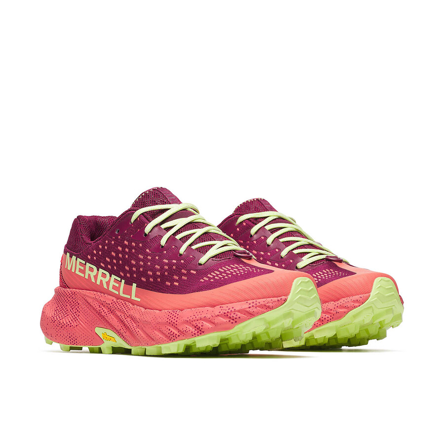 Ženski tekaški copati agility peak 5 mtl crimsonblossom