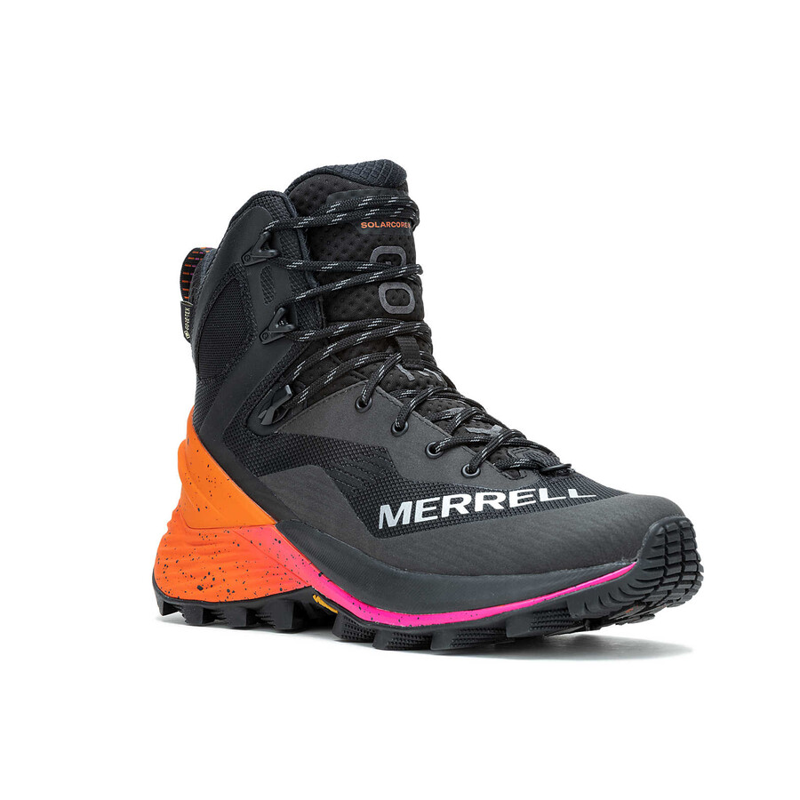 Ženski zimski pohodniški čevlji mtl thermo rogue 4 mid gore-tex črne barve