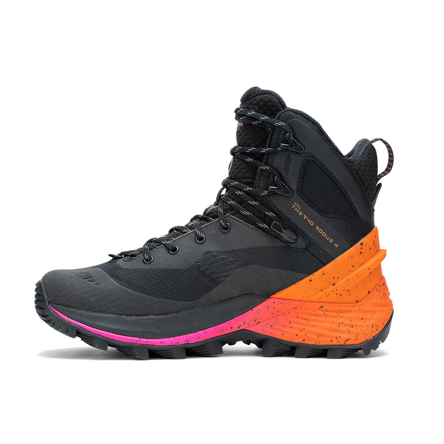 Ženski zimski pohodniški čevlji mtl thermo rogue 4 mid gore-tex črne barve