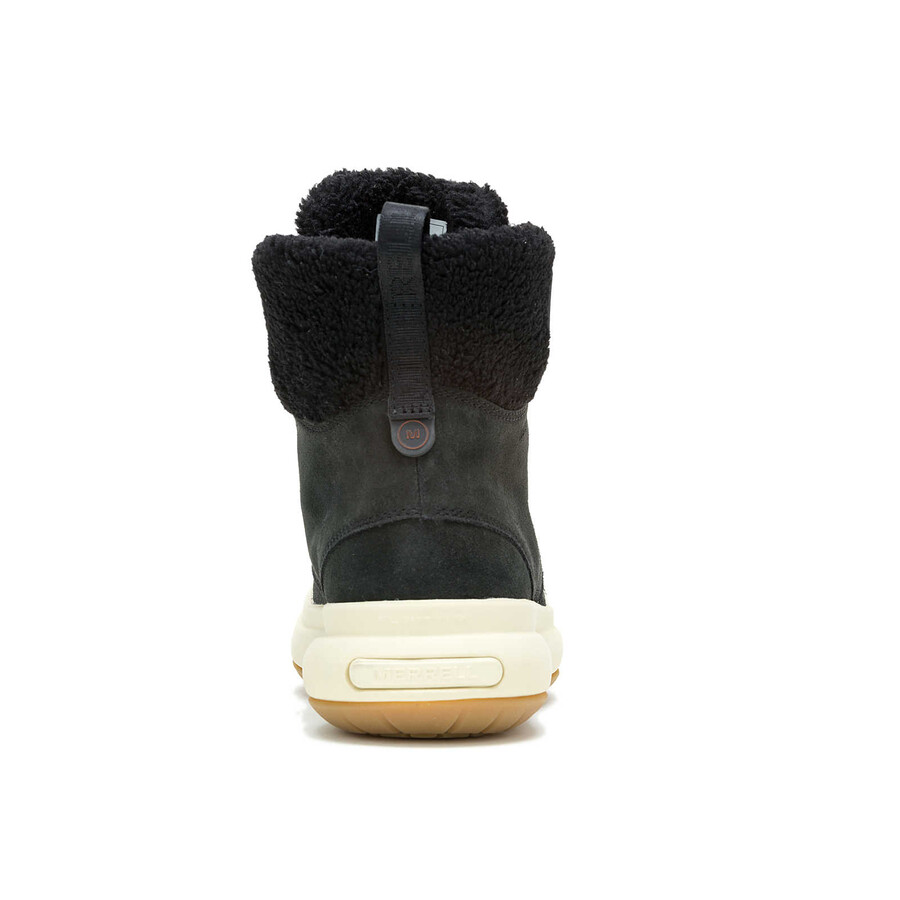 Ženski zimski športni škornji marquette thermo lace črne barve