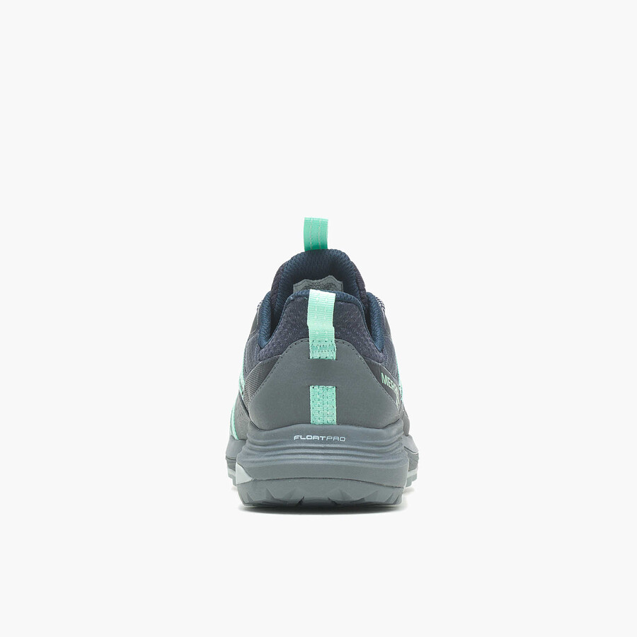 Ženski pohodniški čevlji siren 4 gore-tex mornarsko modri