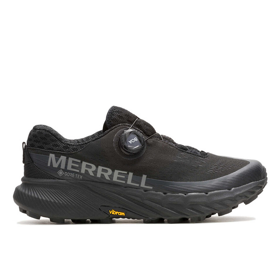 Ženski tekaški copati agility peak 5 boa gore-tex črne barve