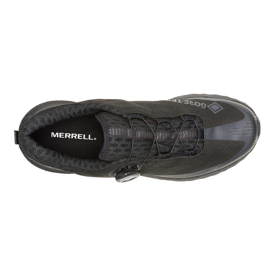 Ženski tekaški copati agility peak 5 boa gore-tex črne barve