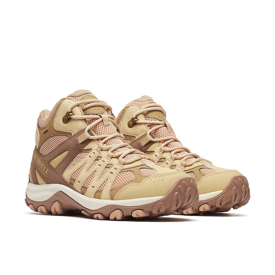 Ženske - accentor 3 mid waterproof - škornji rjave barve
