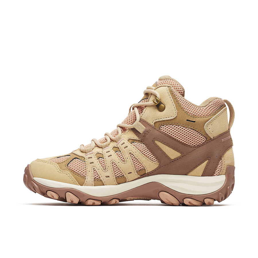 Ženske - accentor 3 mid waterproof - škornji rjave barve