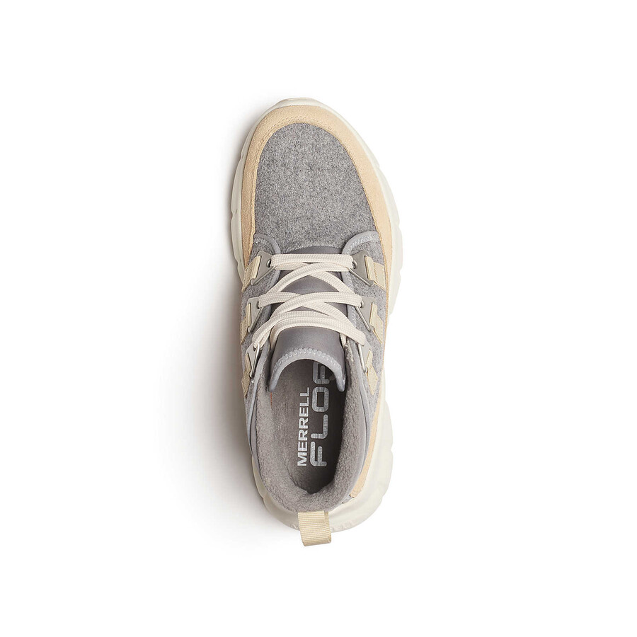 Ženski vodoodporni škornji clover mid wool latte