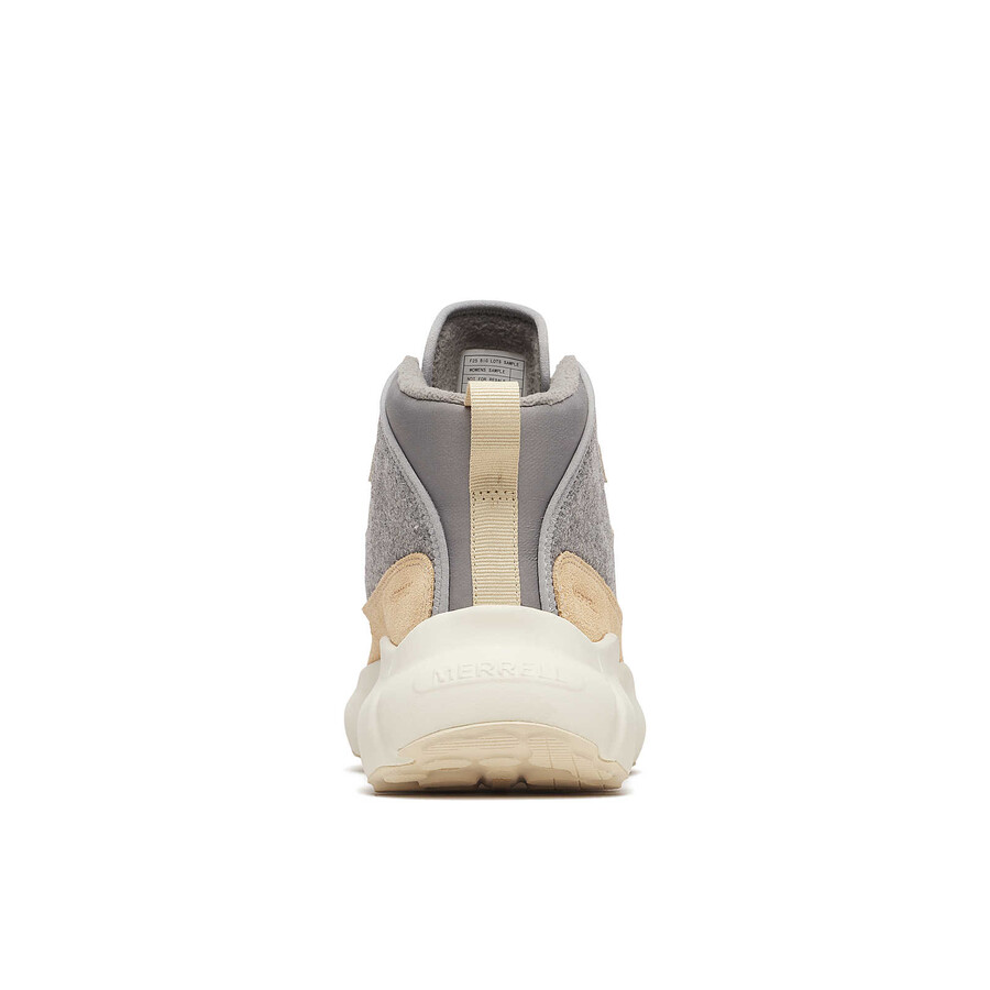 Ženski vodoodporni škornji clover mid wool latte