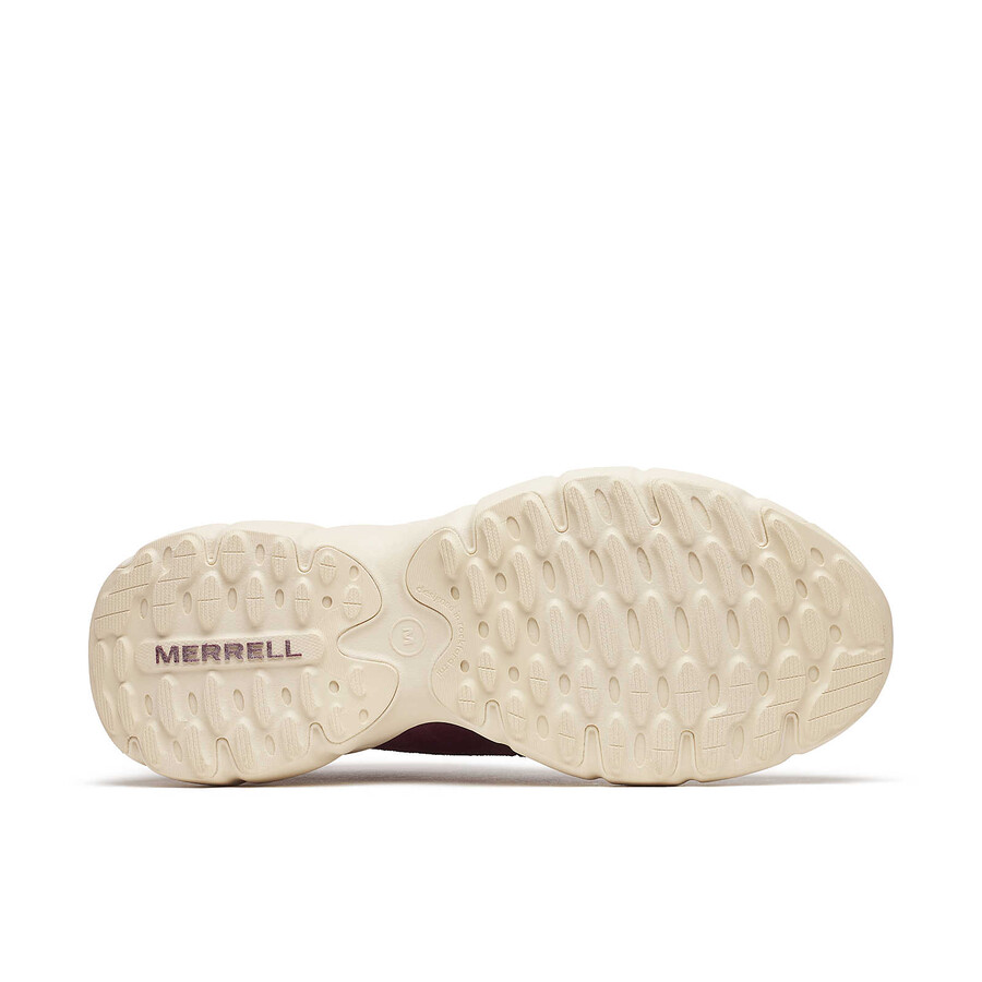 Ženski vodoodporni škornji clover mid wool temno češnjeve barve