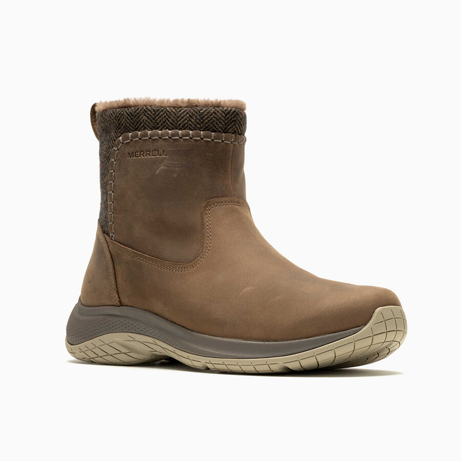 Ženski zimski športni škornji encore ice 5 z zadrgo in srednjo zadrgo znamke otter