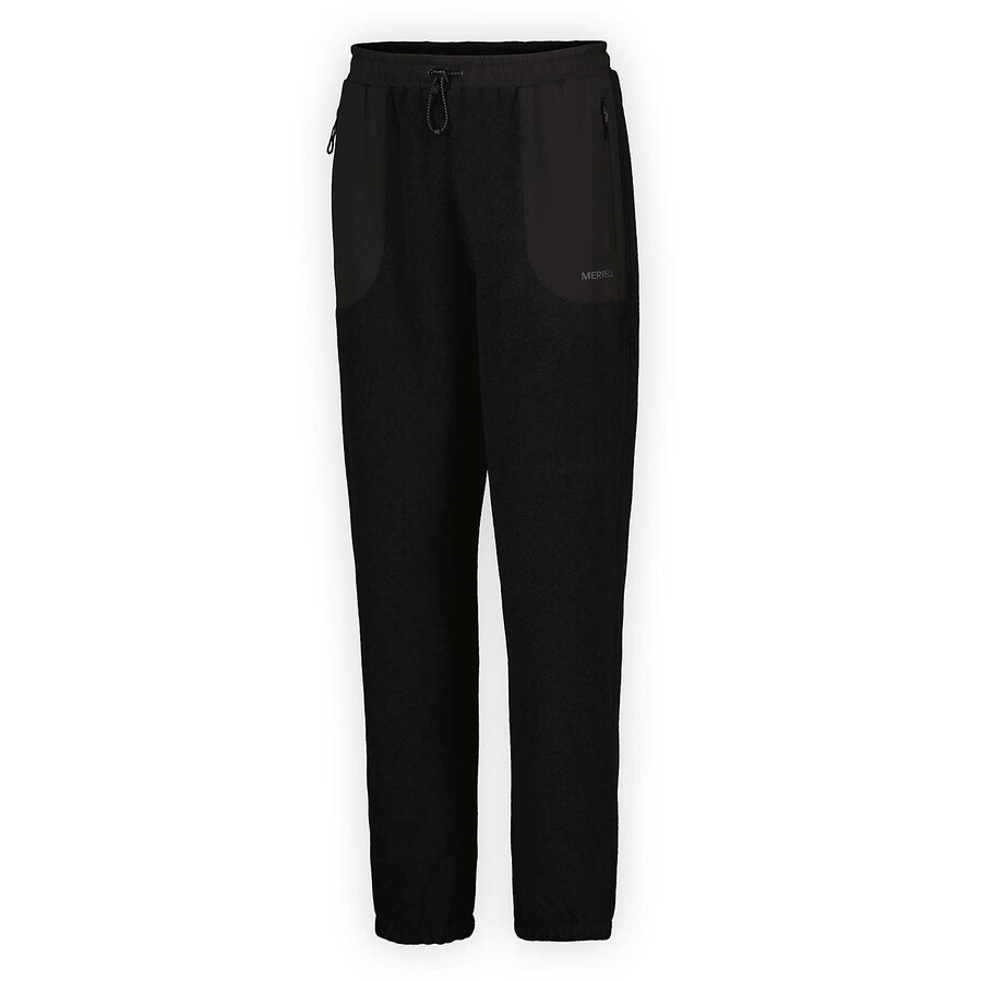 Ženske - jungle fleece jogger hlače - Črne