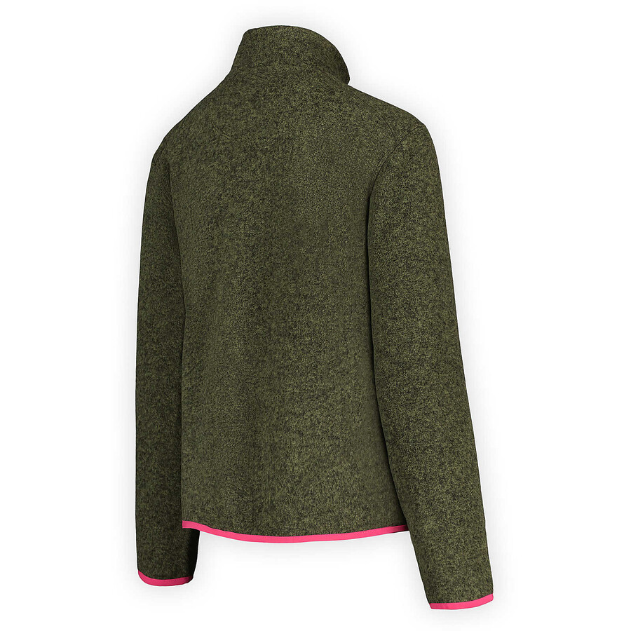 Ženske - jungle fleece full zip - pulover s kapuco z zadrgo brez kapucarja iguanabeetroot